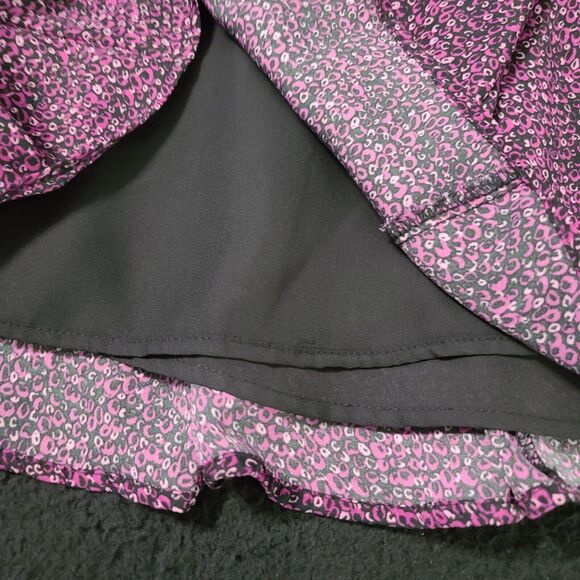 Emma James Womens Skirt Multicolor Size 6 100% Polyester Lined Zipper Flare - Picture 12 of 12